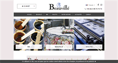 Desktop Screenshot of beauville.com